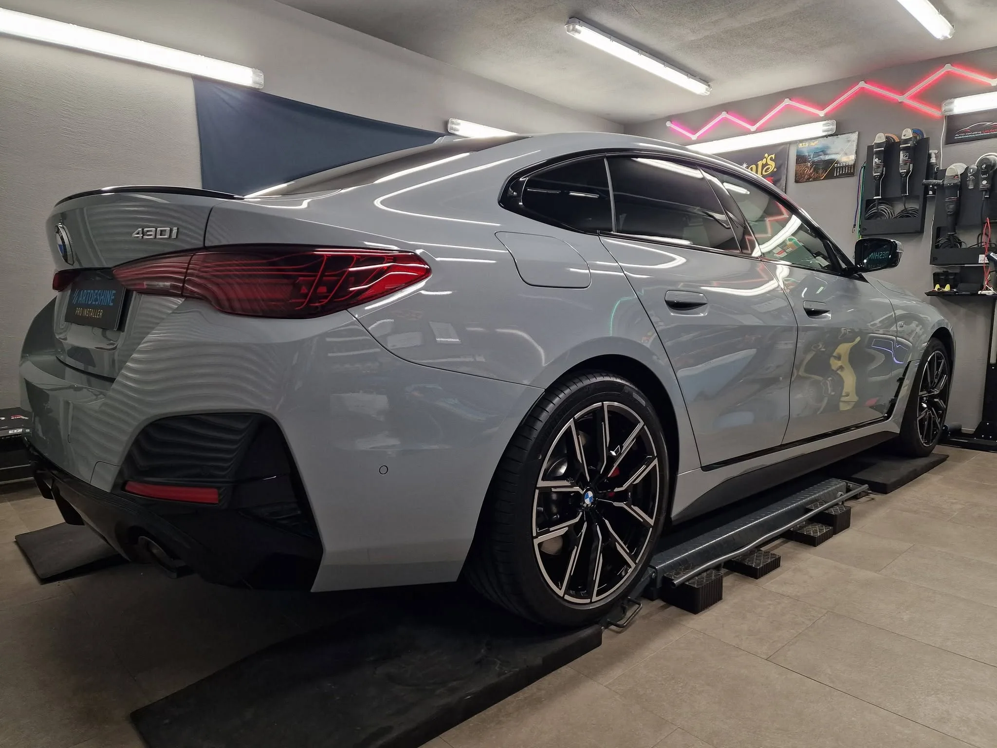 Poliranje in grafenska zaščita vozila do 7 let - BMW M430i — ob predaji — slika 14