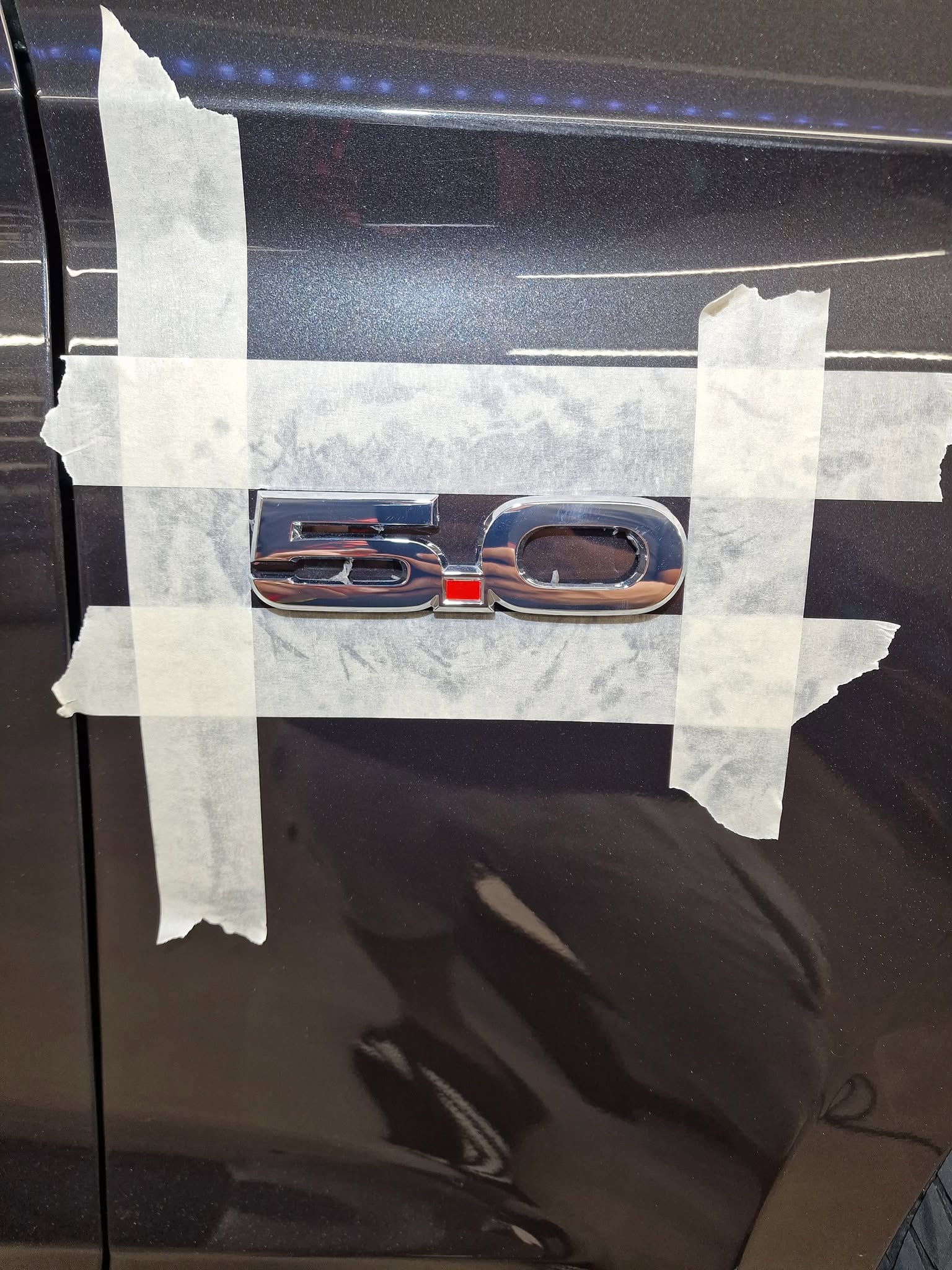 Poliranje in grafenska zaščita vozila do 7 let - osnovno čiščenje notranjosti - Ford >Mustang GT cabrio — ob prevzemu — slika 9