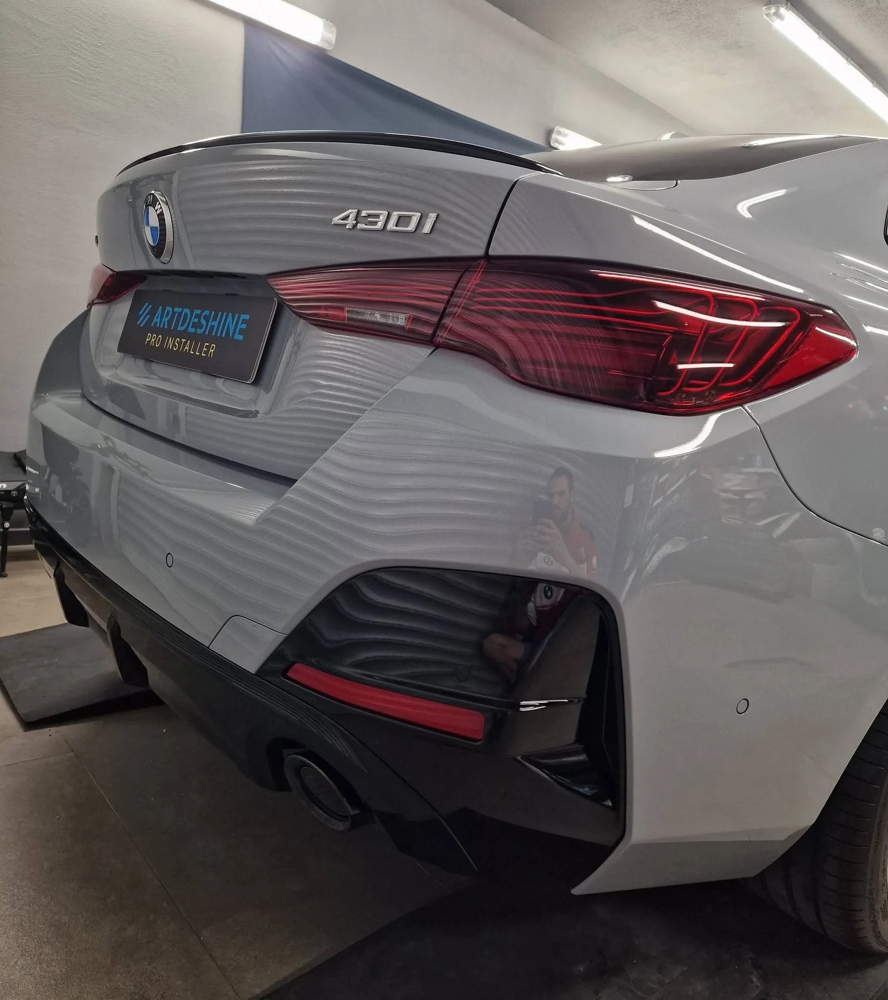 Poliranje in grafenska zaščita vozila do 7 let - BMW M430i — ob predaji — slika 15