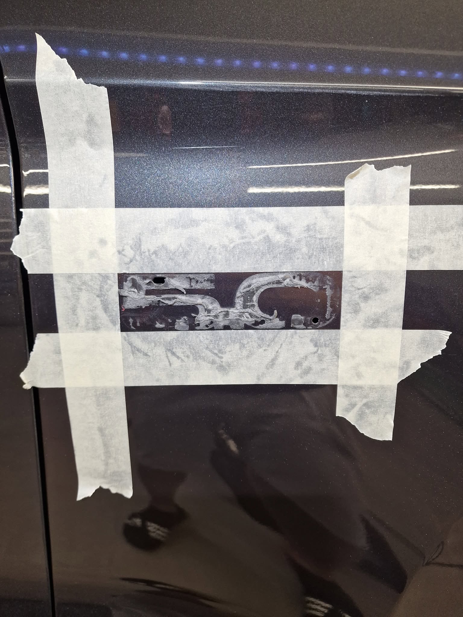Poliranje in grafenska zaščita vozila do 7 let - osnovno čiščenje notranjosti - Ford >Mustang GT cabrio — ob prevzemu — slika 10