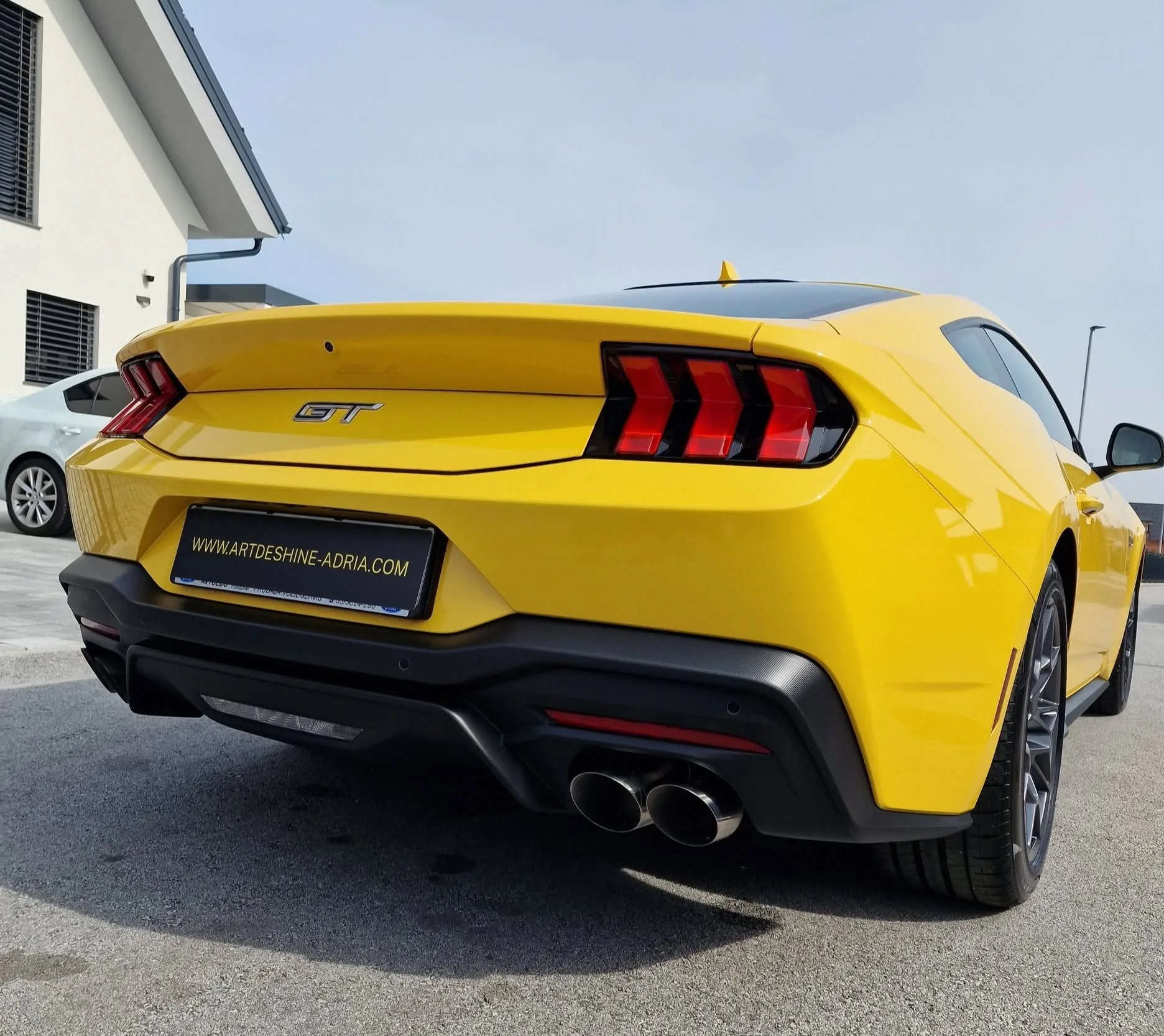 Poliranje in grafenska zaščita vozila do 7 let - Ford Mustang GT — ob predaji — slika 6