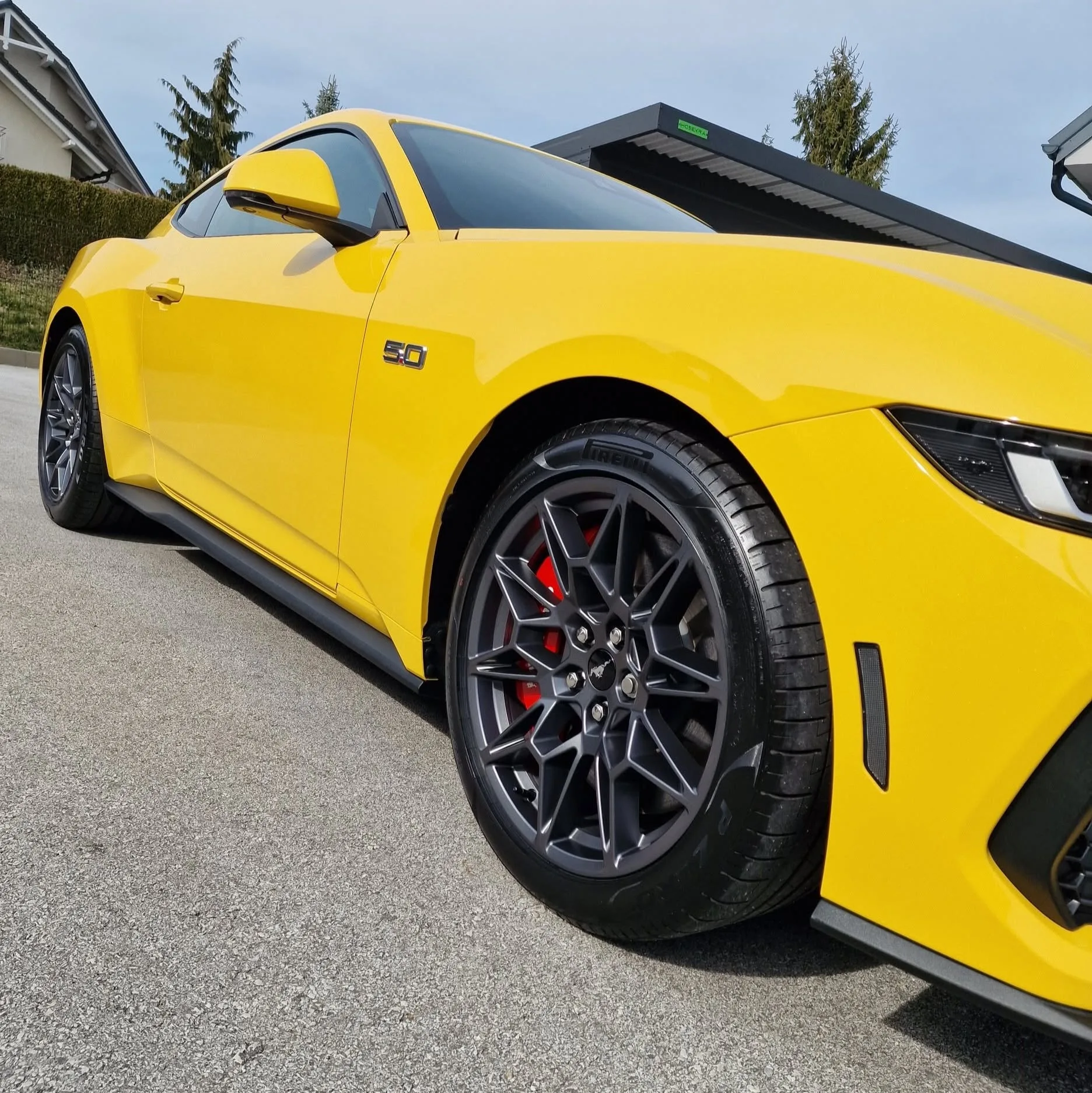Poliranje in grafenska zaščita vozila do 7 let - Ford Mustang GT — ob predaji — slika 10