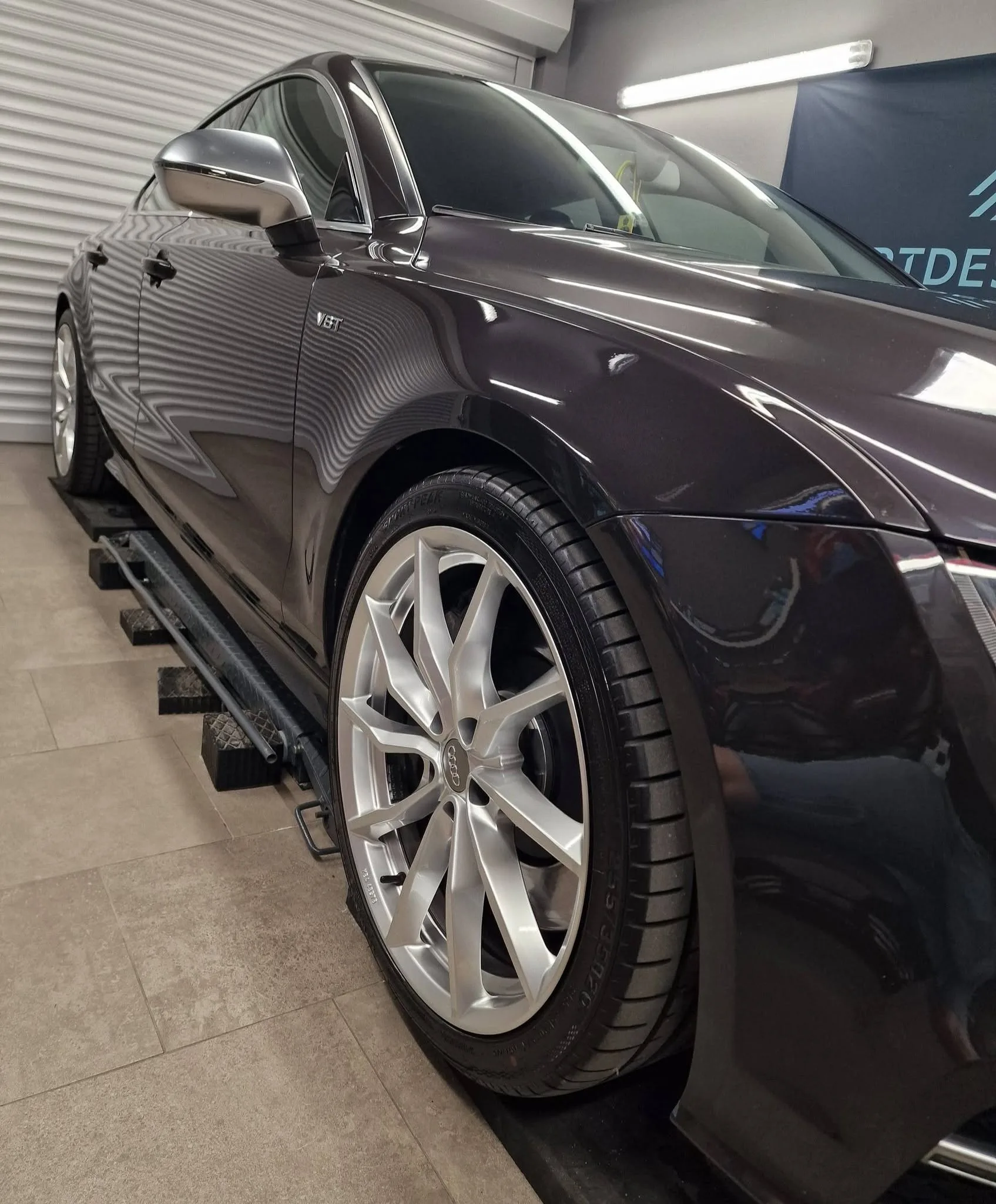 Poliranje in grafenska zaščita vozila do 1 leta - Audi S7 — ob predaji — slika 10