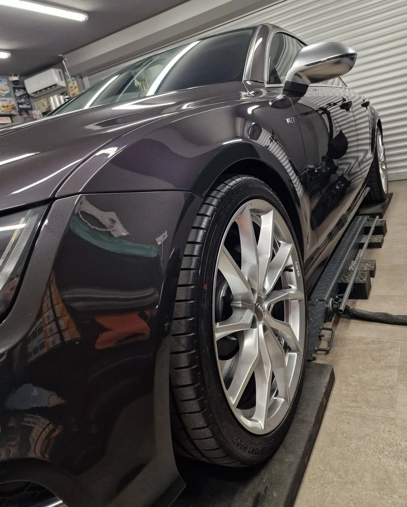 Poliranje in grafenska zaščita vozila do 1 leta - Audi S7 — ob predaji — slika 12