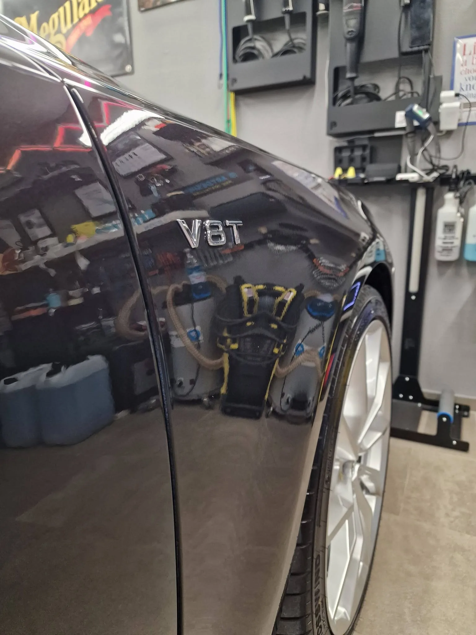 Poliranje in grafenska zaščita vozila do 1 leta - Audi S7 — ob predaji — slika 14