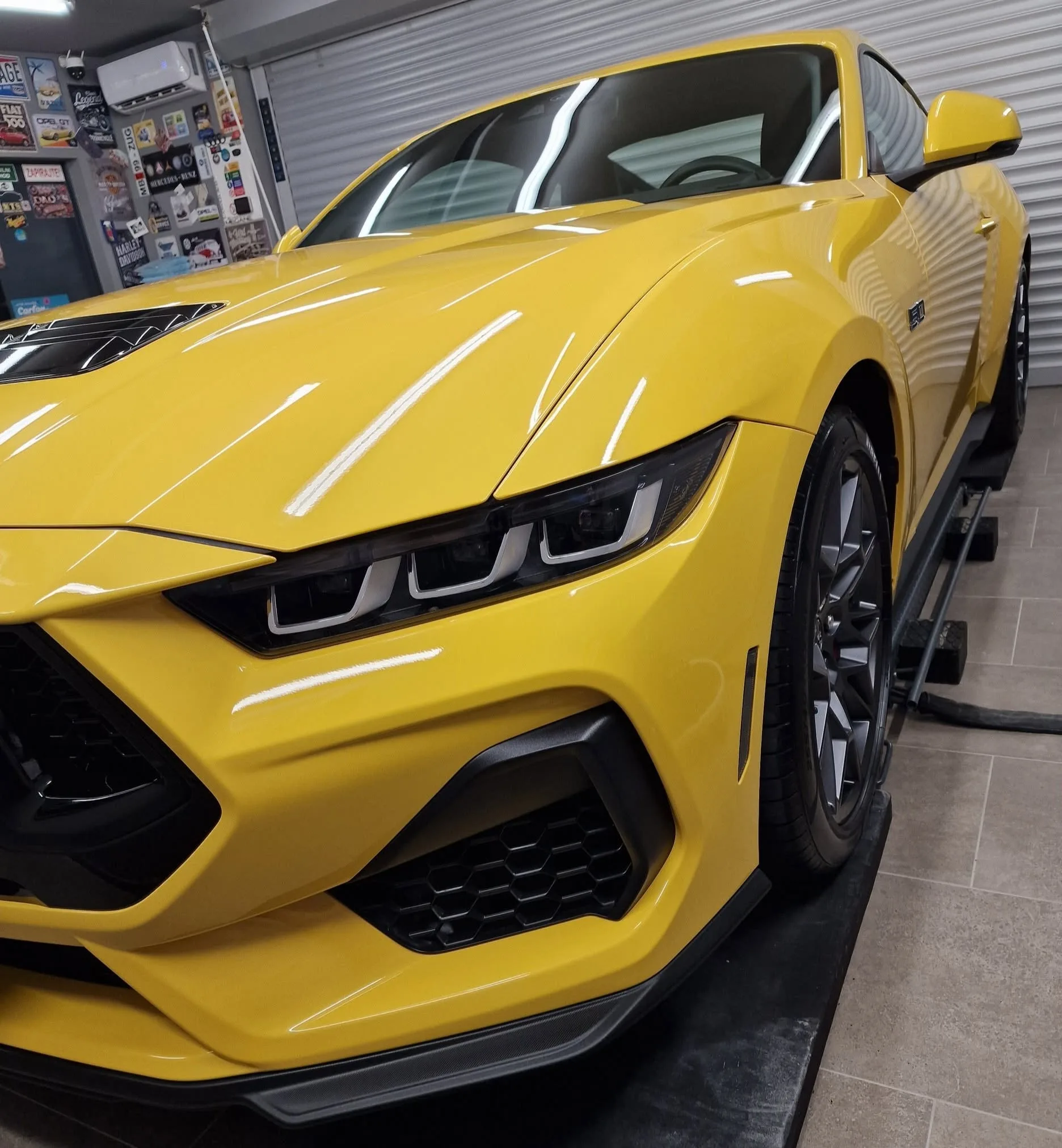 Poliranje in grafenska zaščita vozila do 7 let - Ford Mustang GT — ob predaji — slika 19