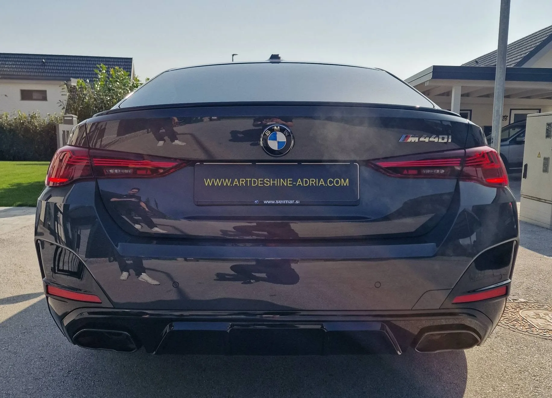 Poliranje in grafenska zaščita vozila do 7 let - BMW 440i — ob predaji — slika 8