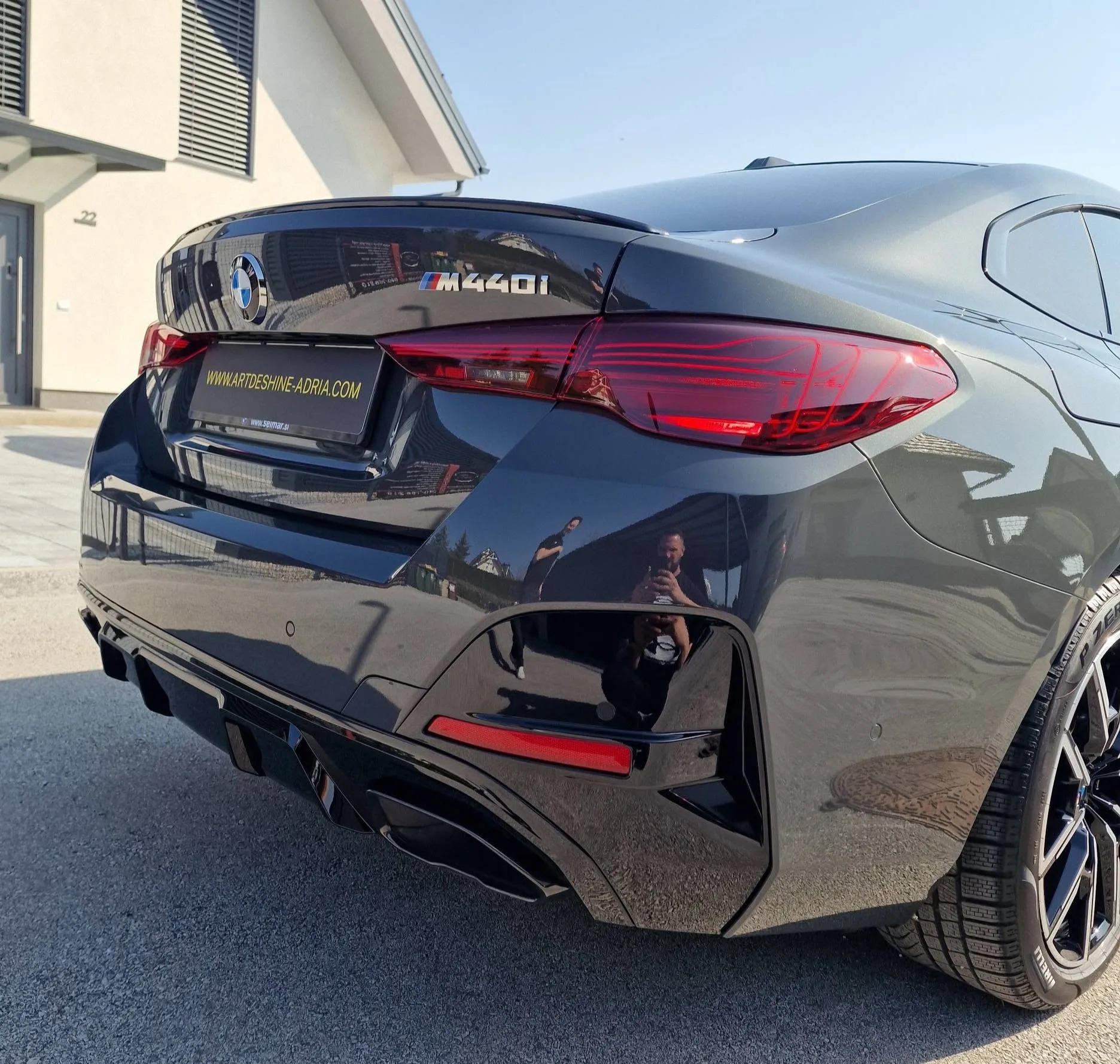 Poliranje in grafenska zaščita vozila do 7 let - BMW 440i — ob predaji — slika 9