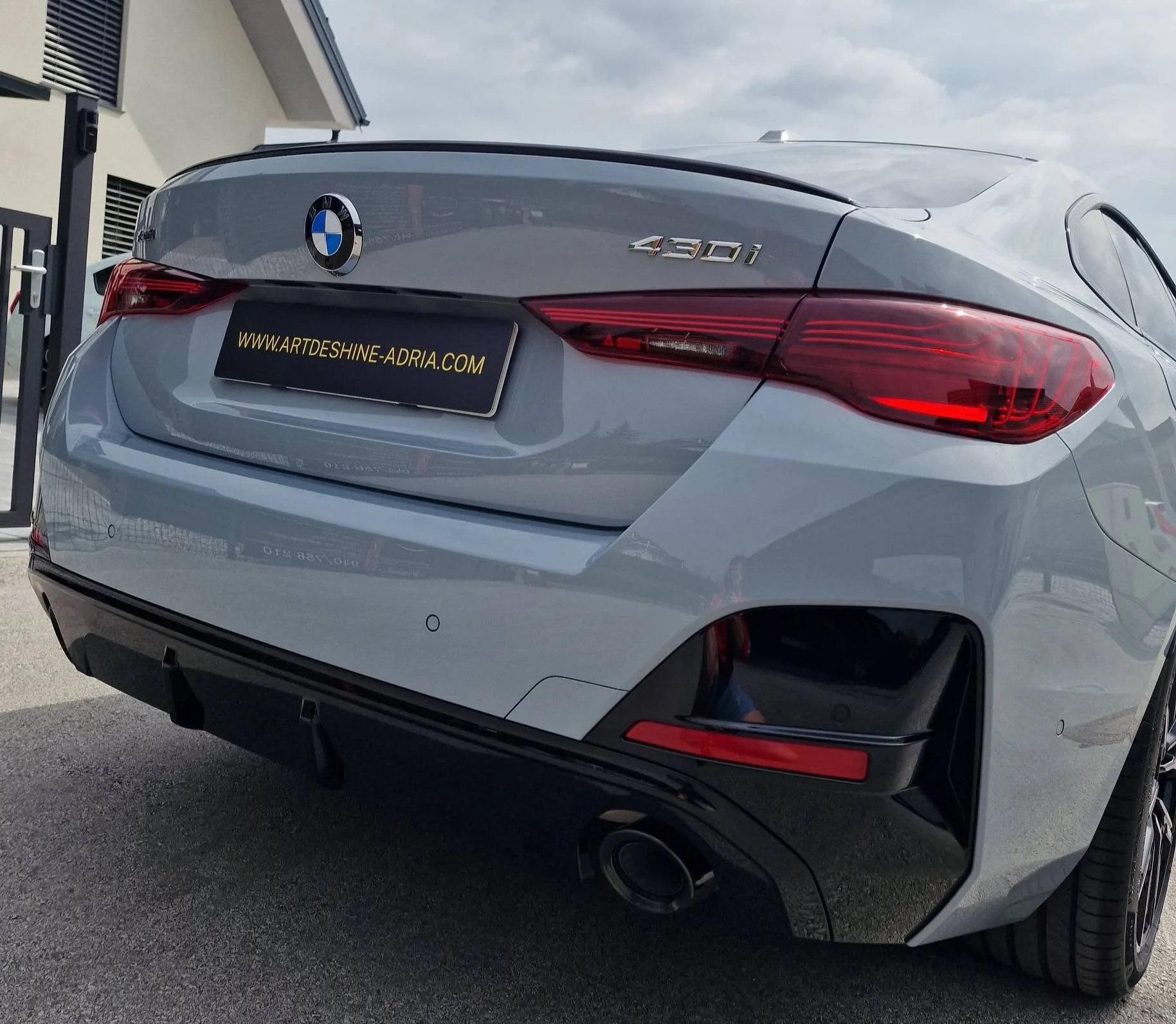 Poliranje in grafenska zaščita vozila do 7 let - BMW M430i — ob predaji — slika 6