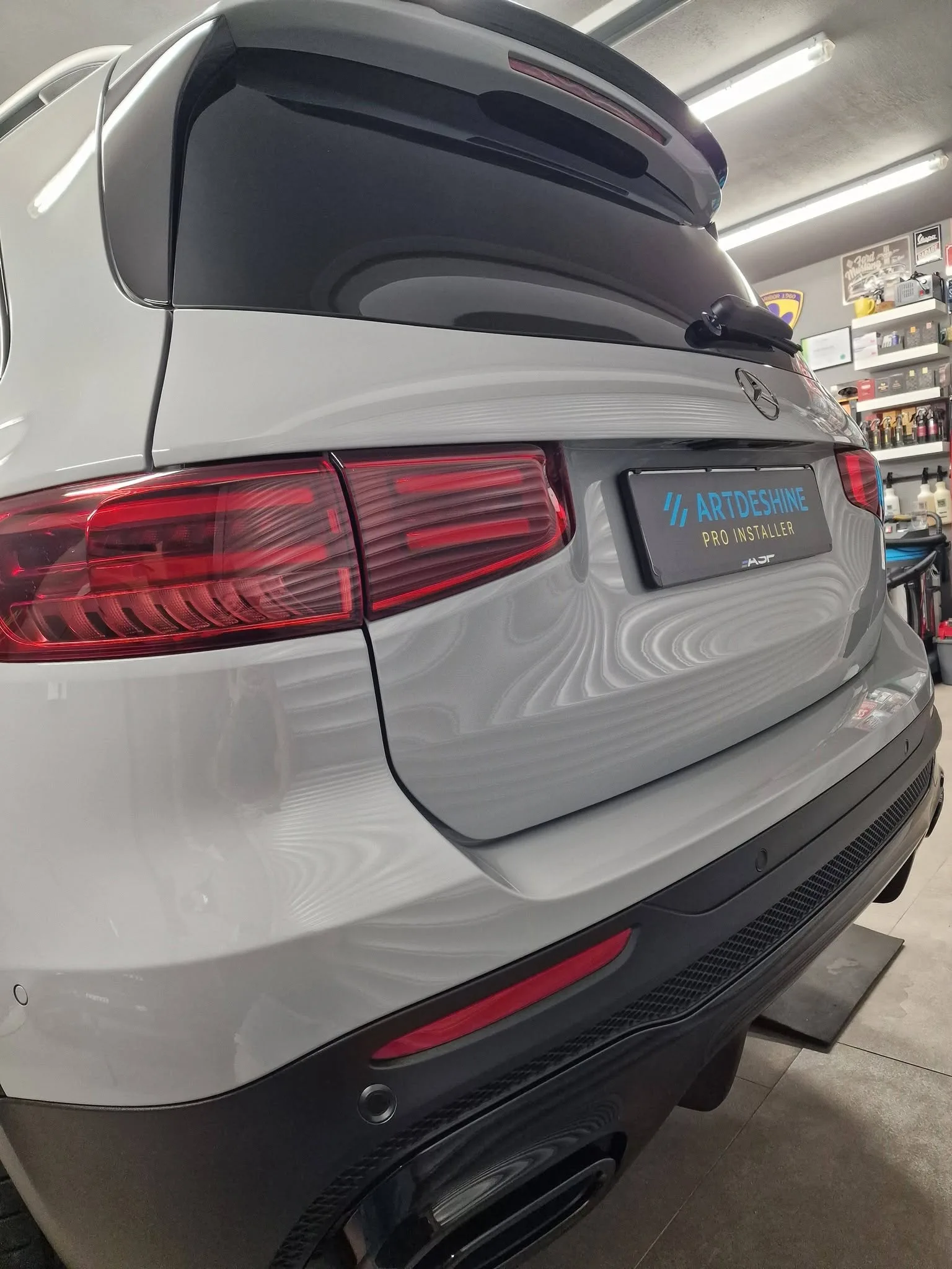 Poliranje in keramična zaščita vozila do 5 let - Mercedes Benz GLB — ob predaji — slika 4