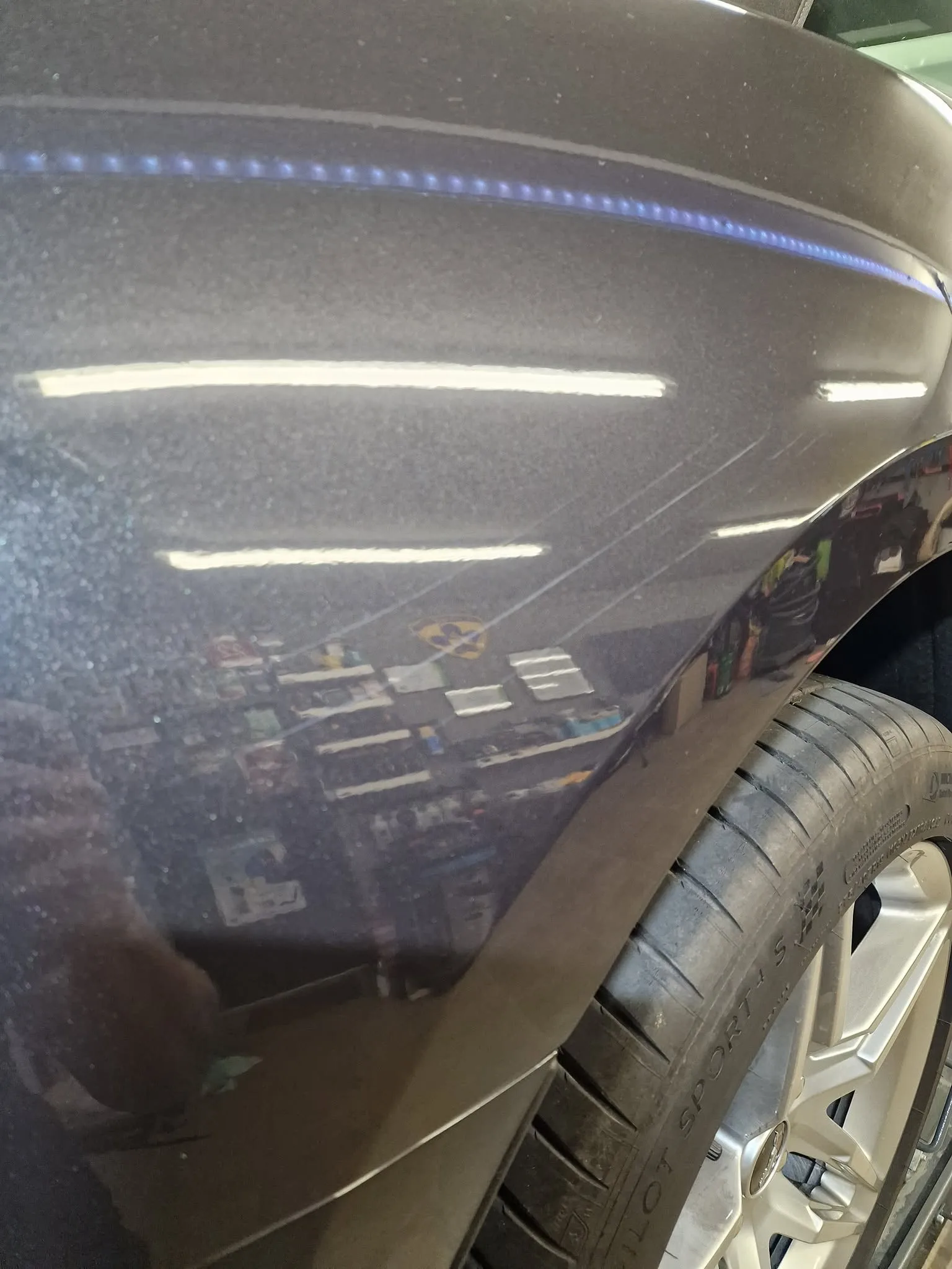Poliranje in grafenska zaščita vozila do 7 let - osnovno čiščenje notranjosti - Ford >Mustang GT cabrio — ob prevzemu — slika 5