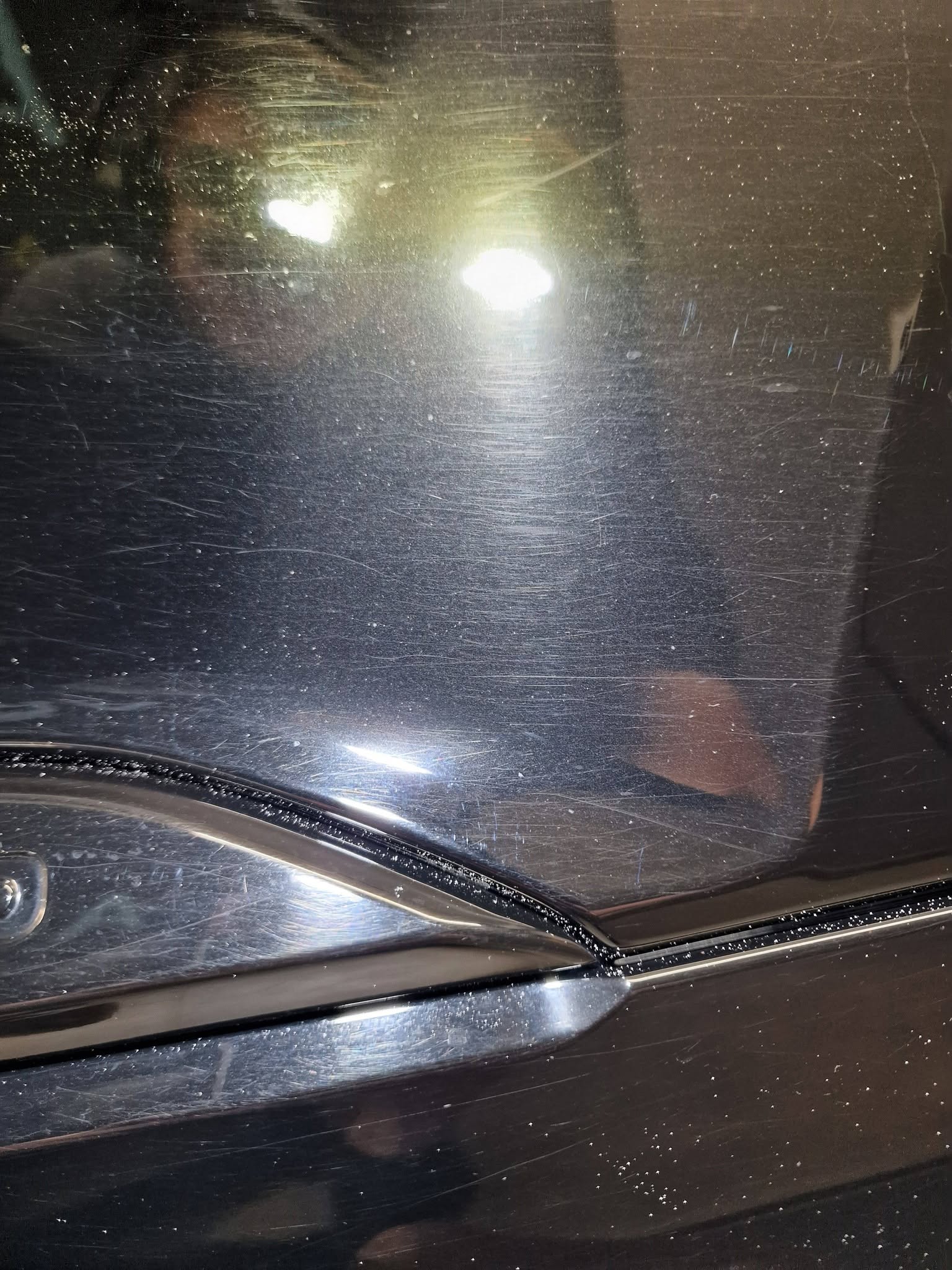 Poliranje in grafenska zaščita vozila do 7 let - AUDI Q7 — ob prevzemu — slika 6