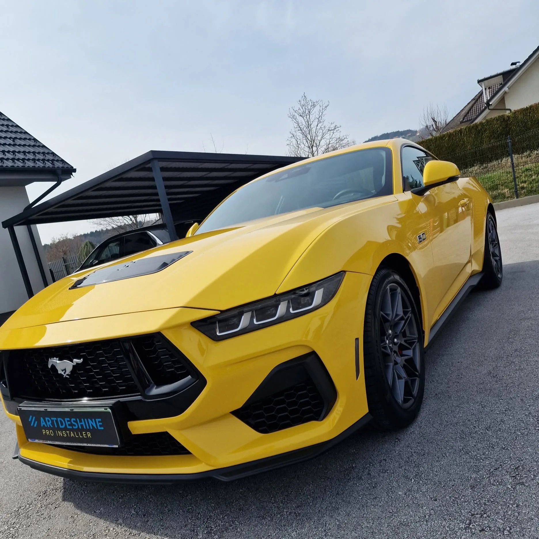 Poliranje in grafenska zaščita vozila do 7 let - Ford Mustang GT